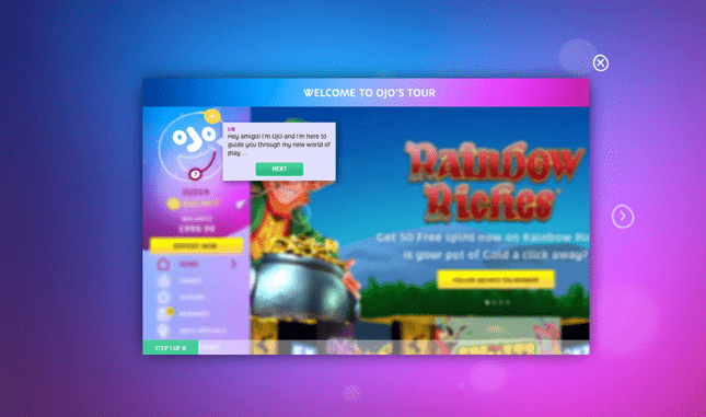 Play all the best casino games at PlayOjo Casino