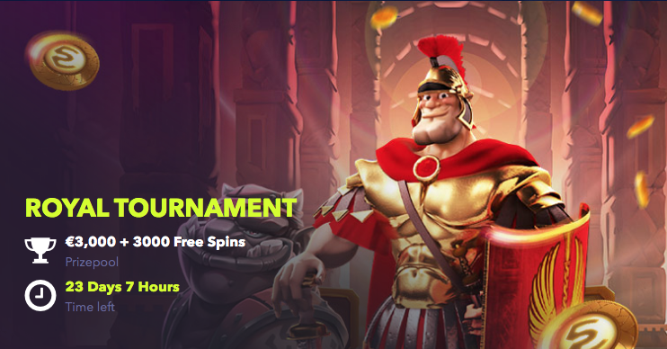 Join the Royal Tournament and read more about Nightrush in this casino review