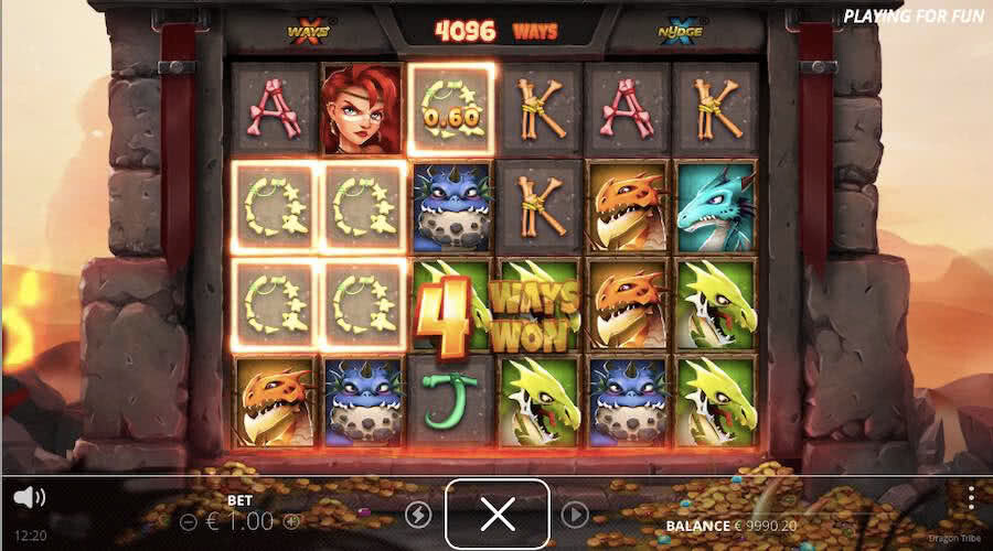 Dragon tribe - Cascading reels